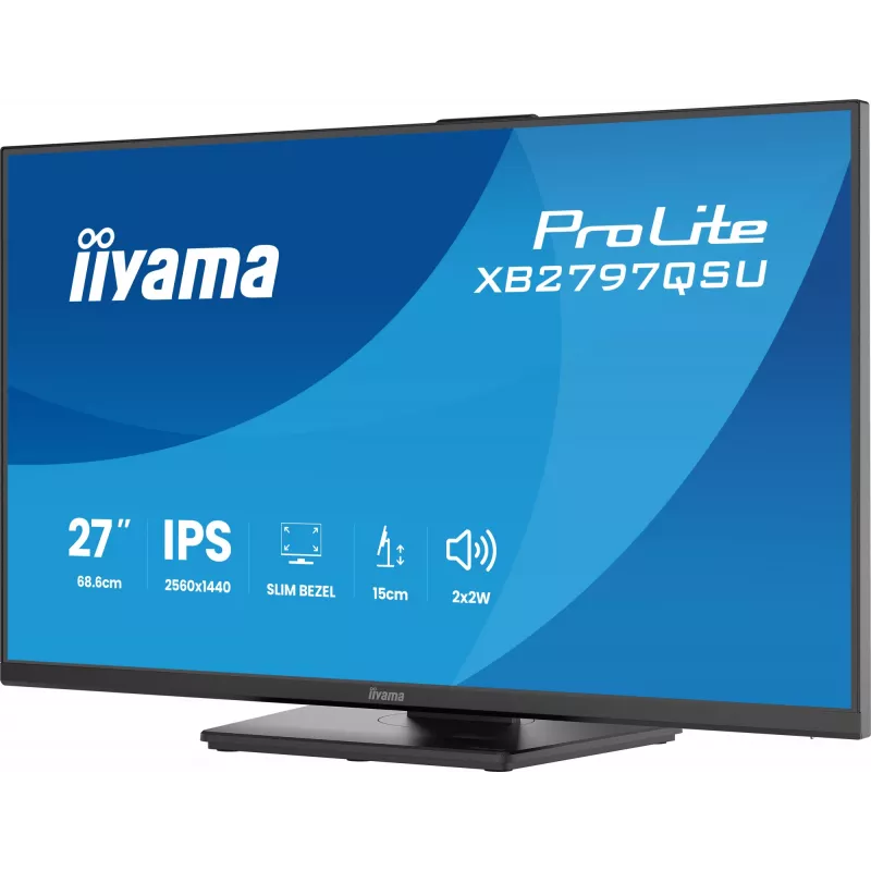Monitorius iiyama ProLite XB2797QSU-B1 27 colių QHD LED juodas