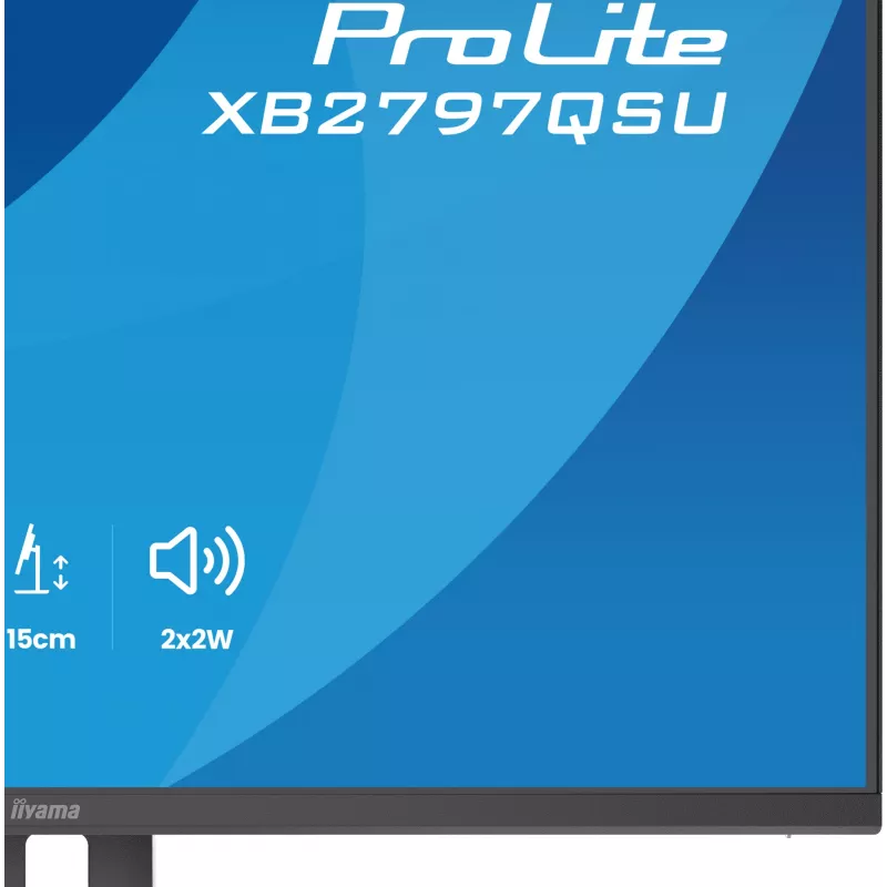 Monitorius iiyama ProLite XB2797QSU-B1 27 colių QHD LED juodas