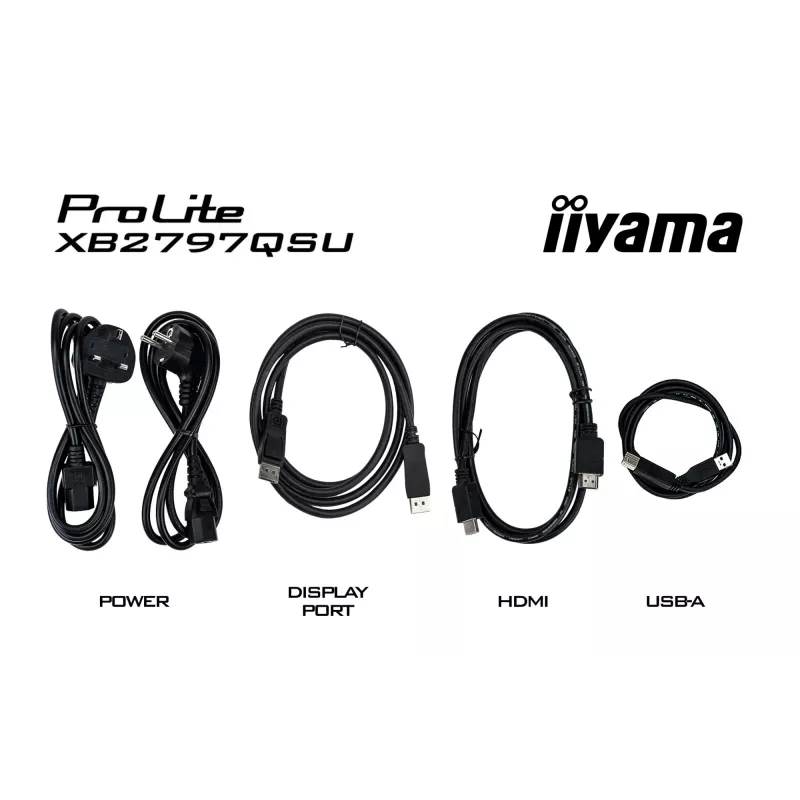 Monitorius iiyama ProLite XB2797QSU-B1 27 colių QHD LED juodas