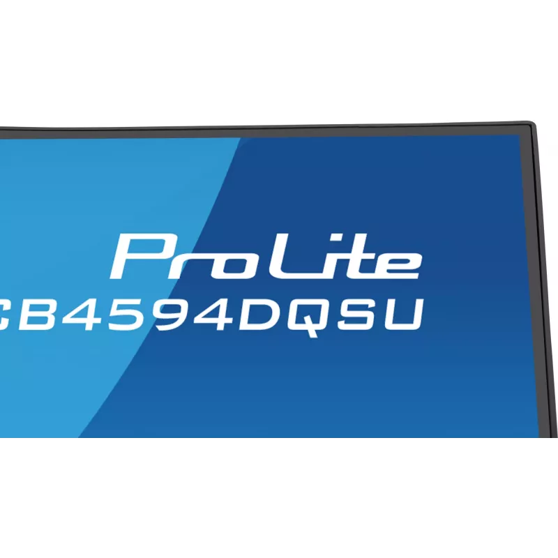 Kompiuterio monitorius IIYAMA XCB4594DQSU-B1 44 colių (111,8 cm) lenktas Dual QHD 5120×1440 VA LED, 2 ms, USB-C, USB 3.2, VESA, garsiakalbiai