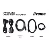 Kompiuterio monitorius IIYAMA XCB4594DQSU-B1 44 colių (111,8 cm) lenktas Dual QHD 5120×1440 VA LED, 2 ms, USB-C, USB 3.2, VESA, garsiakalbiai