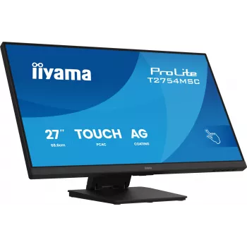 Monitorius IIYAMA ProLite T2754MSC-B2AG 27 colių (68,6 cm) Full HD LED HDMI/VGA/USB, juodas