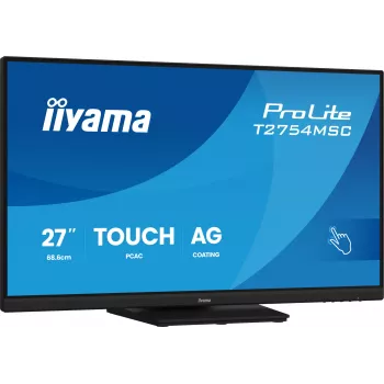 Monitorius IIYAMA ProLite T2754MSC-B2AG 27 colių (68,6 cm) Full HD LED HDMI/VGA/USB, juodas