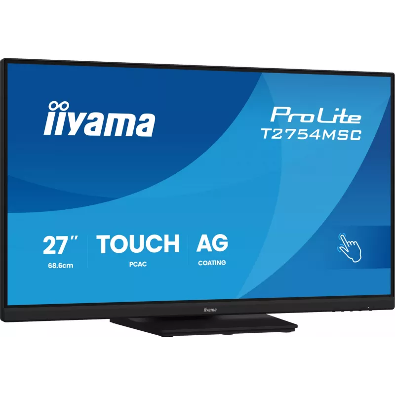 Monitorius IIYAMA ProLite T2754MSC-B2AG 27 colių (68,6 cm) Full HD LED HDMI/VGA/USB, juodas