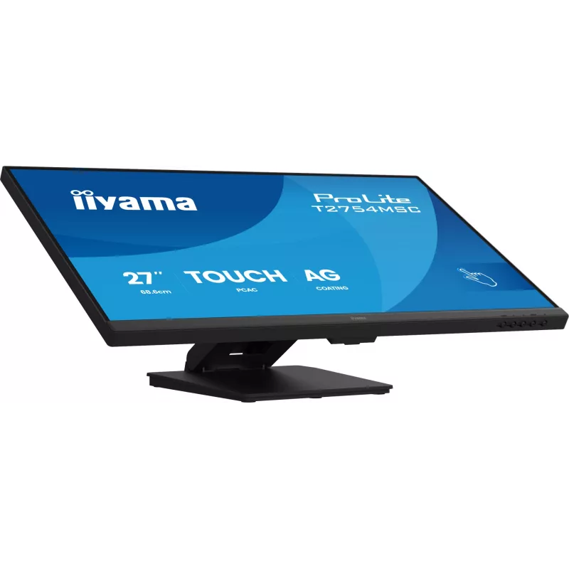 Monitorius IIYAMA ProLite T2754MSC-B2AG 27 colių (68,6 cm) Full HD LED HDMI/VGA/USB, juodas
