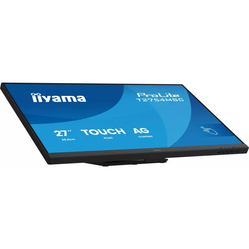 Monitorius IIYAMA ProLite T2754MSC-B2AG 27 colių (68,6 cm) Full HD LED HDMI/VGA/USB, juodas