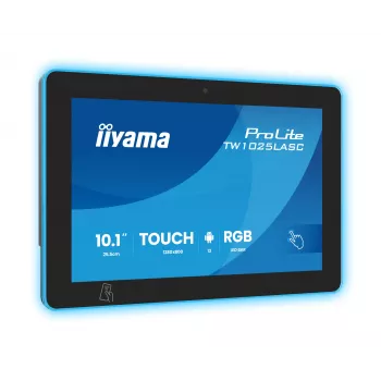 Monitorius iiyama ProLite TW1025LASC-B3PNR 10.1 colio (25,6 cm) WXGA IPS LED liečiamasis, 1280x800, 16:10, USB šakotuvas, garsiakalbiai, VESA, juodas