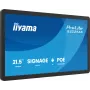 IIYAMA ProLite S2225AS-B1P skaitmeninės reklamos ekranas 54,6 cm (21,5 colio) LCD Wi-Fi 500 cd/m² Full HD juodas su integruotu procesoriumi Android 24/7