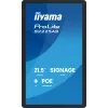 IIYAMA ProLite S2225AS-B1P skaitmeninės reklamos ekranas 54,6 cm (21,5 colio) LCD Wi-Fi 500 cd/m² Full HD juodas su integruotu procesoriumi Android 24/7