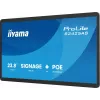 IIYAMA ProLite S2425AS-B1P Skaitmeninės reklamos ekranas 23,8 colių LCD Wi-Fi 500 cd/m² Full HD Juodas su integruotu procesoriumi Android 24/7