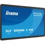 IIYAMA ProLite S2425AS-B1P Skaitmeninės reklamos ekranas 23,8 colių LCD Wi-Fi 500 cd/m² Full HD Juodas su integruotu procesoriumi Android 24/7