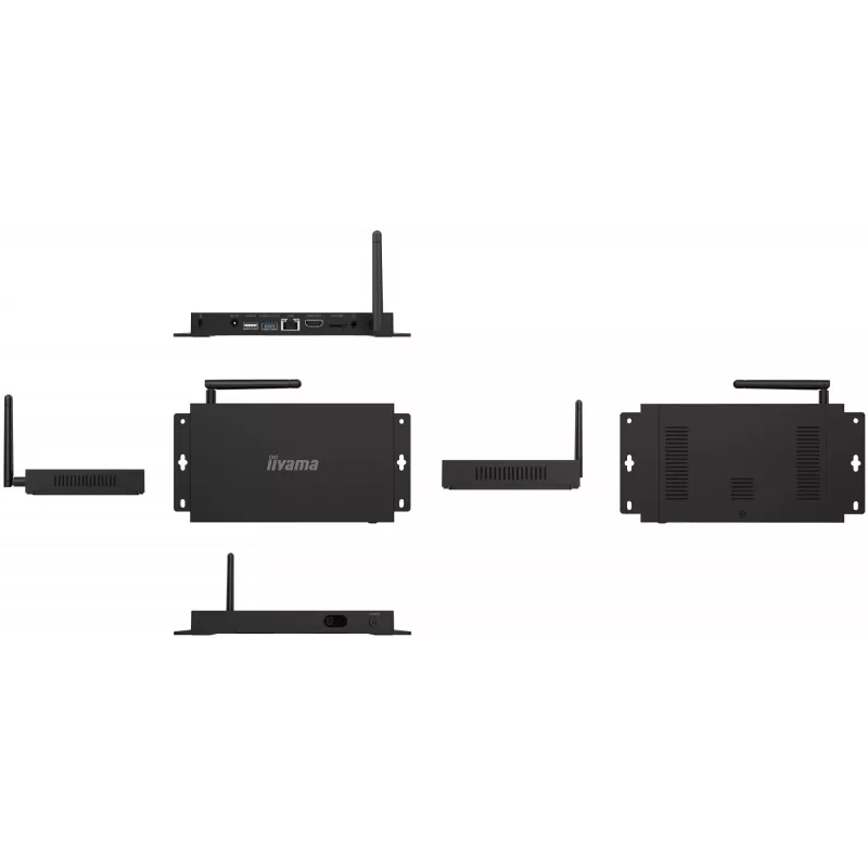 Skaitmeninės reklamos medijos leistuvas IIYAMA IISIGNAGE PLAYER 32GB 3840x2160
