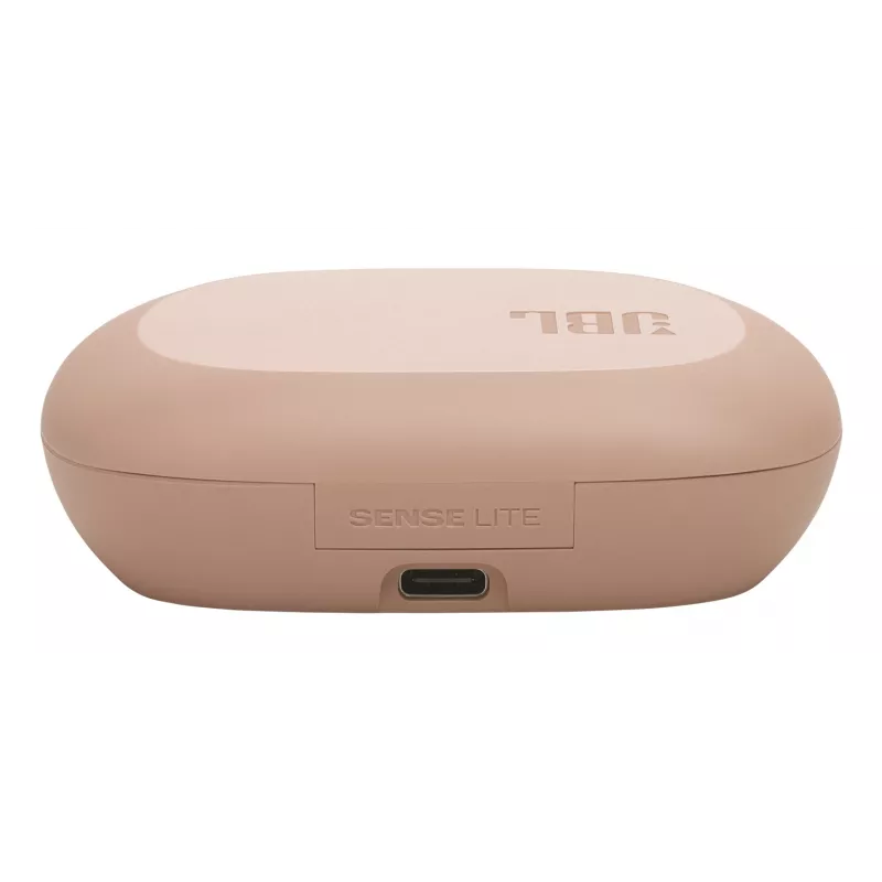 JBL Sense Lite belaidės ausinės su ausų kabliuku, skambučiai/muzika, Bluetooth, smėlio spalvos