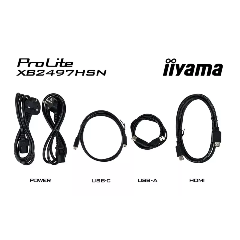 Monitorius iiyama ProLite XB2497HSN-B1 23.8 colių Full HD IPS LED