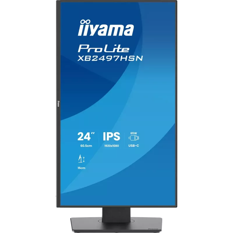 Monitorius iiyama ProLite XB2497HSN-B1 23.8 colių Full HD IPS LED