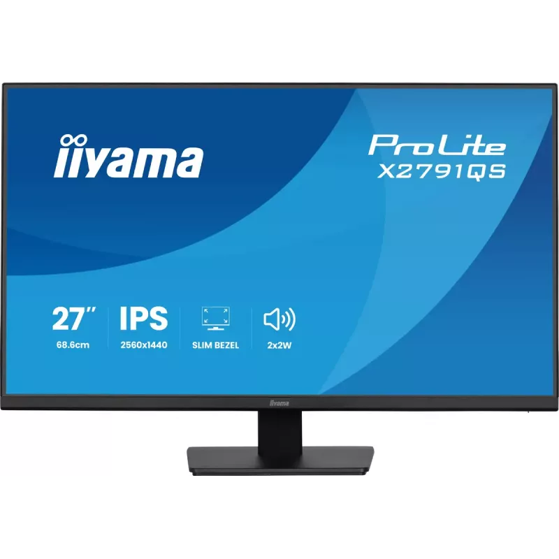 Monitorius iiyama ProLite X2791QS-B1 27 colių (68,6 cm) QHD IPS LED juodas