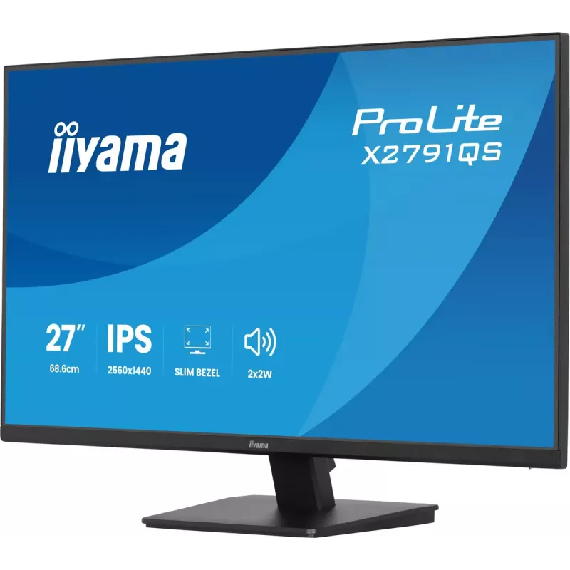 Monitorius iiyama ProLite X2791QS-B1 27 colių (68,6 cm) QHD IPS LED juodas