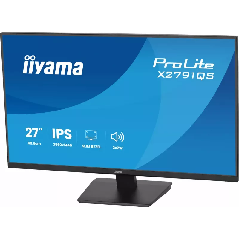 Monitorius iiyama ProLite X2791QS-B1 27 colių (68,6 cm) QHD IPS LED juodas