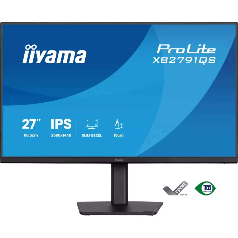 Monitorius iiyama ProLite XB2791QS-B1 27 colių QHD IPS LED