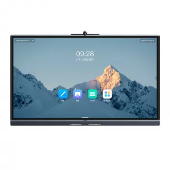 Interaktyvus ekranas Yealink MB75C-EDLA 75 colių 3840x2160 16:9 8GB RAM 64MB atminties 30W garsiakalbiai 50MP kamera FOV 98.2° Juoda