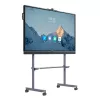 Interaktyvus ekranas Yealink MB75C-EDLA 75 colių 3840x2160 16:9 8GB RAM 64MB atminties 30W garsiakalbiai 50MP kamera FOV 98.2° Juoda
