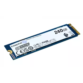 Kingston Technology 240GB DC2000B PCIe 4.0 M.2 2280 Enterprise SSD (be radiatoriaus)