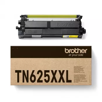 Originalus tonerio kasetė Brother TN-625XXLY geltona, itin didelės išeigos, 6500 puslapių, 1 vnt.