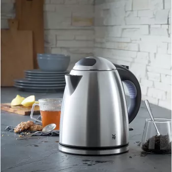WMF Stelio 0413010012 elektrinis virdulys 1,2 L 2400 W Juodas, Nerūdijantis plienas