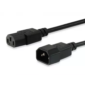 Maitinimo laidas Equip 112101 juodas 3 m C13 C14