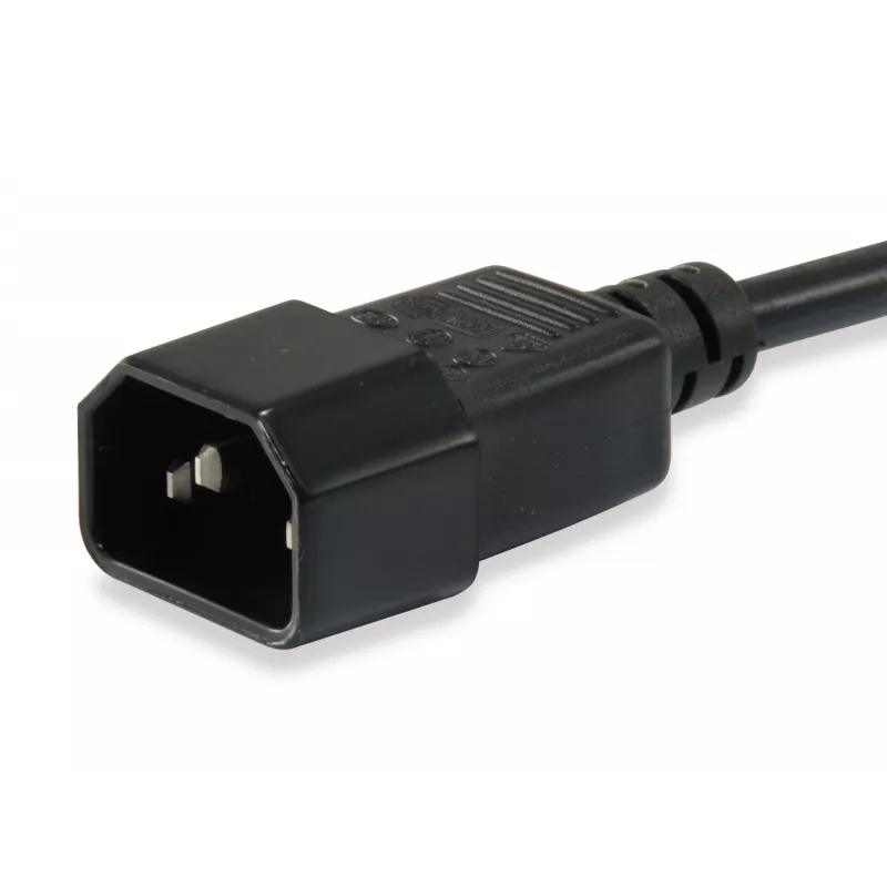 Maitinimo laidas Equip 112101 juodas 3 m C13 C14