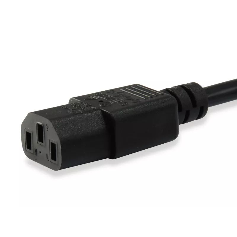 Maitinimo laidas Equip 112101 juodas 3 m C13 C14