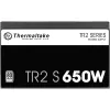 Maitinimo blokas Thermaltake TR2 S 650W — ATX, 20+4 kontaktų, 80 PLUS, 120 mm ventiliatorius, juodas