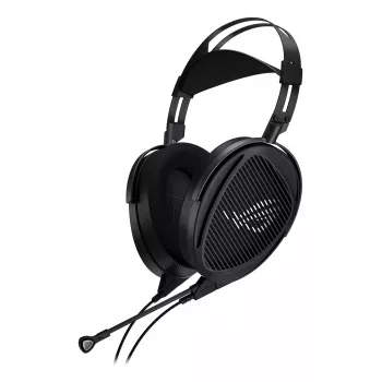 Prie ausinių laidinis žaidimų headset ASUS ROG Kithara, uždengiančios ausines, 8–55 000 Hz, 1,8 m laidas, 420 g, juoda