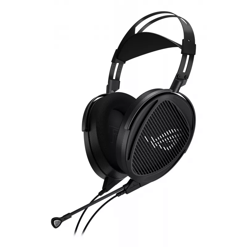 Prie ausinių laidinis žaidimų headset ASUS ROG Kithara, uždengiančios ausines, 8–55 000 Hz, 1,8 m laidas, 420 g, juoda