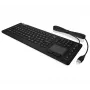 Klaviatūra KeySonic KSK-6231 INEL (UK) pramoninė USB QWERTY JK anglų juoda