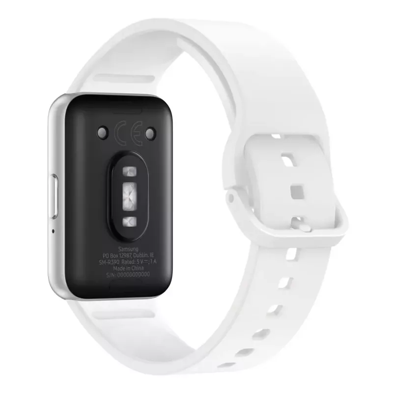 Samsung Galaxy Fit3 4.06 cm (1.6 colio) AMOLED 40 mm Skaitmeninis 256 x 402 pikseliai Liečiamas ekranas Sidabrinis