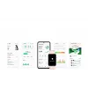 Samsung Galaxy Fit3 4.06 cm (1.6 colio) AMOLED 40 mm Skaitmeninis 256 x 402 pikseliai Liečiamas ekranas Sidabrinis