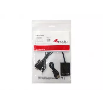 VGA į HDMI adapteris su garsu Equip 119038