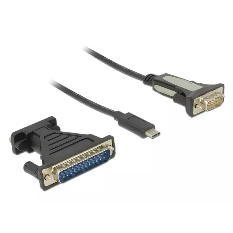 Serijinis kabelis DeLOCK 62904 Juodas 1,8 m DB-9
