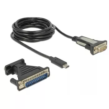 Serijinis kabelis DeLOCK 62904 Juodas 1,8 m DB-9