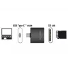 Kortelių skaitytuvas DeLOCK 91498 USB 3.2 Gen 1 Type-C juodas