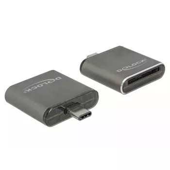 Kortelių skaitytuvas DeLOCK 91498 USB 3.2 Gen 1 Type-C juodas