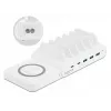 Stacionarus įkroviklis DeLOCK USB ir belaidis įkroviklis 2 x USB Type-C PD + 3 x USB Type-A, 110 W