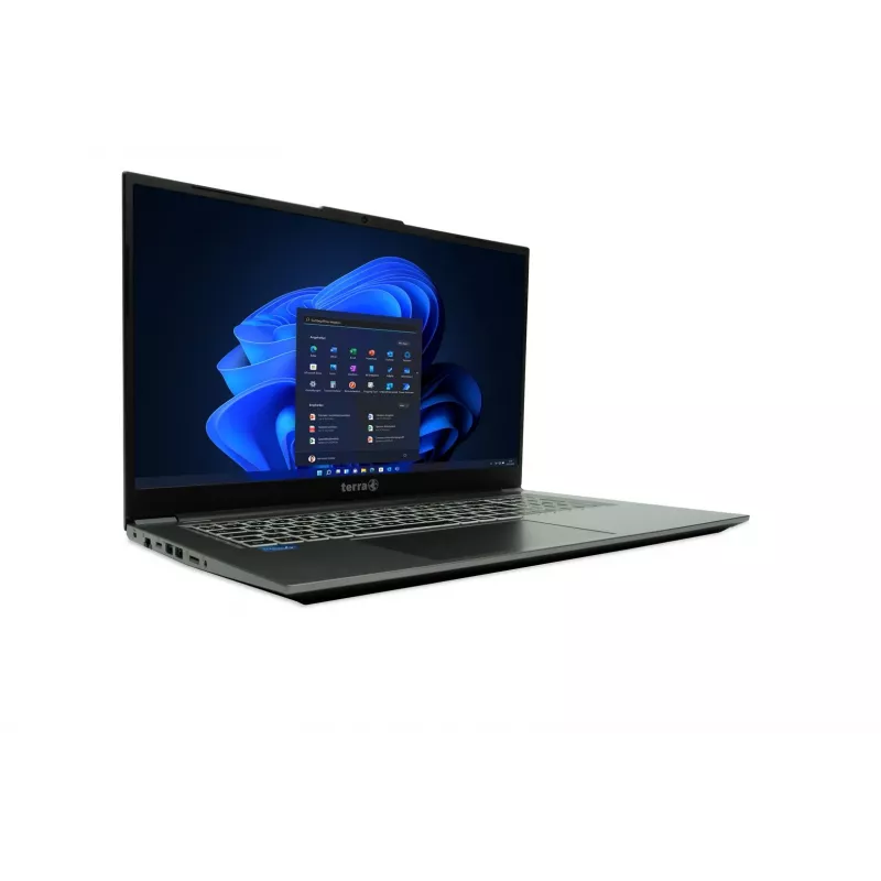 Nešiojamas kompiuteris TERRA MOBILE 1717R Intel® Core™ i5 i5-1334U 43,9 cm (17,3 inch) Full HD 16 GB DDR4-SDRAM 1 TB SSD Wi-Fi 6 (802.11ax) Windows 11 Pro pilka