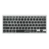 Manhattan Ultra Slim Dual-Mode belaidė klaviatūra, Vokiečių QWERTZ išdėstymas, Bluetooth 3.0 ir 2,4 GHz, 78 žemo profilio žirkliniai klavišai, 10 m diapazonas, USB-A micro imtuvas, AAA baterija (įtraukta), Windows ir Mac, 3 metų garantija