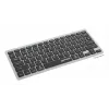 Manhattan Ultra Slim Dual-Mode belaidė klaviatūra, Vokiečių QWERTZ išdėstymas, Bluetooth 3.0 ir 2,4 GHz, 78 žemo profilio žirkliniai klavišai, 10 m diapazonas, USB-A micro imtuvas, AAA baterija (įtraukta), Windows ir Mac, 3 metų garantija