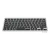 Manhattan Ultra Slim Dual-Mode belaidė klaviatūra, Vokiečių QWERTZ išdėstymas, Bluetooth 3.0 ir 2,4 GHz, 78 žemo profilio žirkliniai klavišai, 10 m diapazonas, USB-A micro imtuvas, AAA baterija (įtraukta), Windows ir Mac, 3 metų garantija