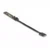 DeLOCK Riser Card NVMe M.2 Key A+E vyriškas į Key M lizdą 20 cm laidas