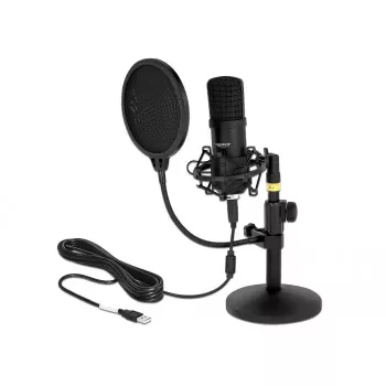 Mikrofonas DeLOCK 66300 USB kondensatorinis
