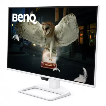 Monitorius kompiuteriui BenQ EW270Q 27 colių (68,6 cm) 2560 x 1440 2K itin didelės raiškos LCD baltas su įmontuotais garsiakalbiais